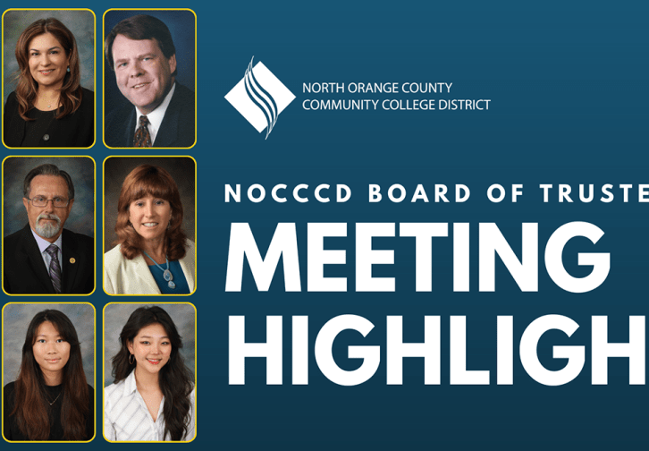 Board of Trustees North Orange County Community College District
